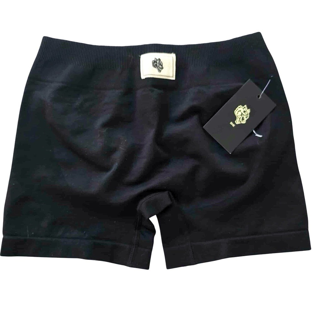 Darc Sport SHE Lobos Seamless Everson Shorts Womens Small Black Training